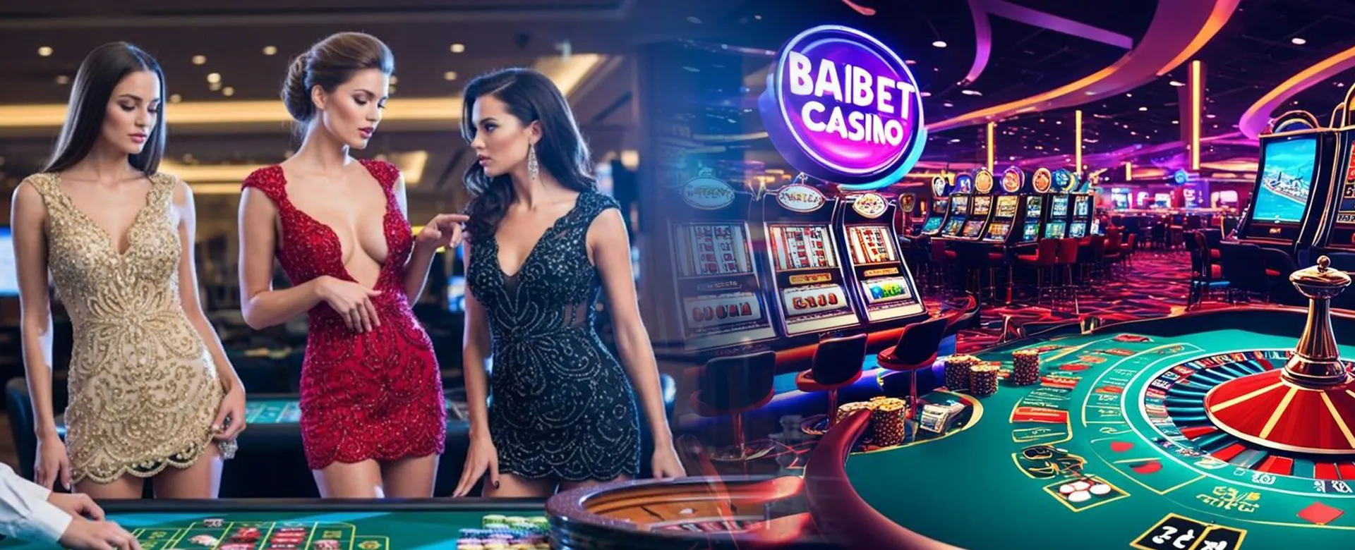 Dynamic Bigbunny Casino gaming interface with slot machines and card games